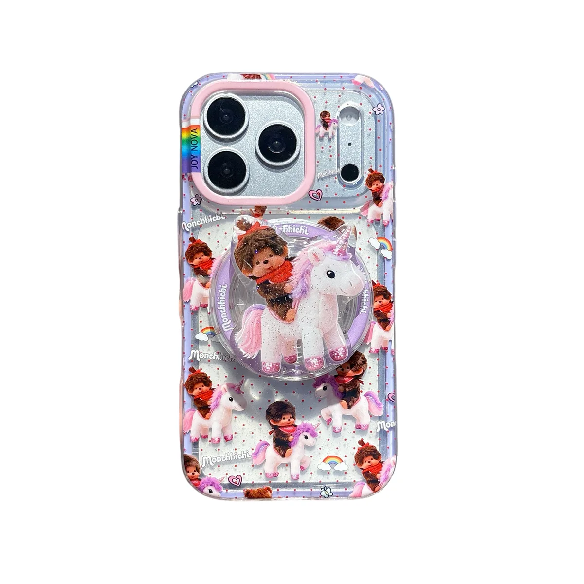 My Melody & My Sweet Pianos Clear Phone Case with Strap for iPhone 17 16 15 Pro Max